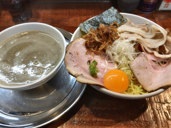 「限定５番　ゼロのつけ麺」@元祖一条流がんこラーメン たま館分店の写真