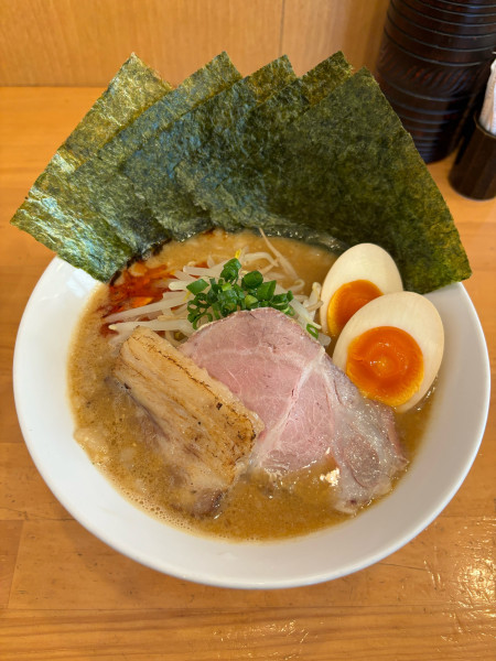 「自家製辛ダレ入り濃厚味噌らーめん」@らーめん はや川の写真