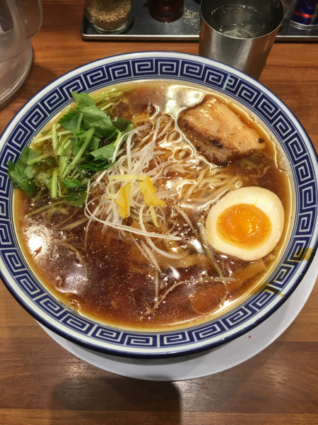 「醤油じゃんがら(880円)」@東京じゃんがら 秋葉原店の写真