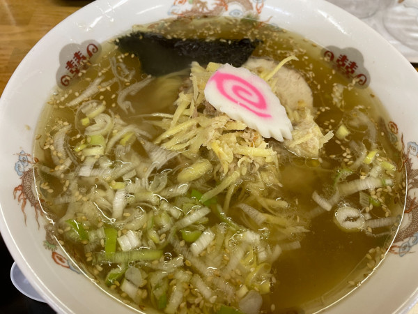 「生姜ラーメン・細麺１玉：800円」@らーめん つる味の写真