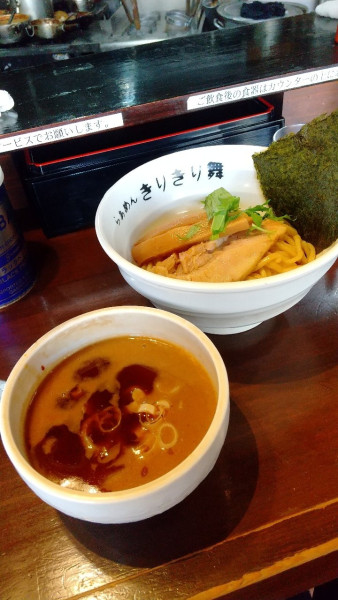 「#海老油濃厚つけめん #1050円」@葉月直系 きりきり舞の写真