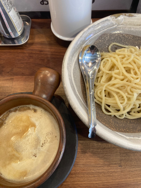 「醤油つけ麺」@鶏白湯専門店 つけ麺 まるや 高円寺北口店の写真