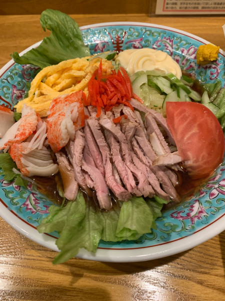 「冷やし中華」@とりや食堂の写真