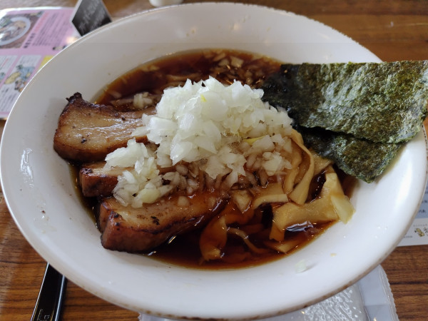「竹岡式ラーメン」@やちよ道の駅食堂の写真
