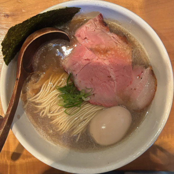 「味玉そば」@中華蕎麦 蘭鋳の写真