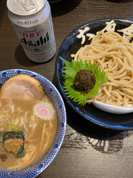 「生七味つけめん」@六厘舎 上野店の写真