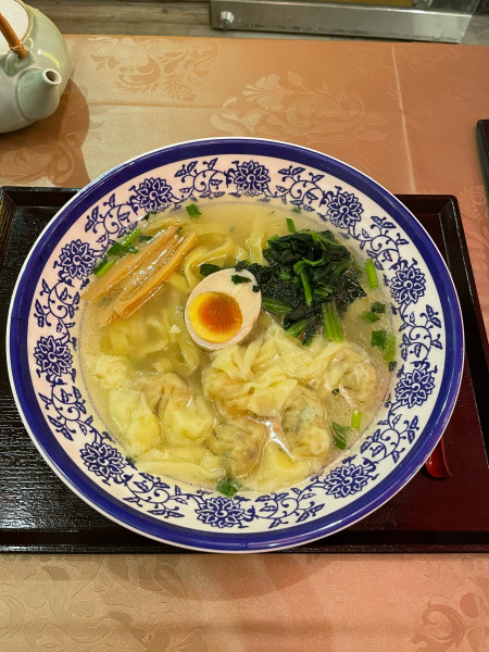 「エビワンタン麺(890円)」@龍慶中華料理店の写真