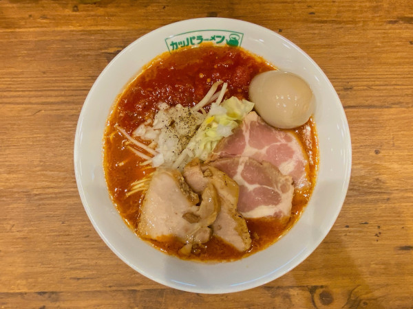 「特製トマトらーめん チーズごはんセット:1,450円」@トマトラーメン カッパハウス 国分寺店の写真
