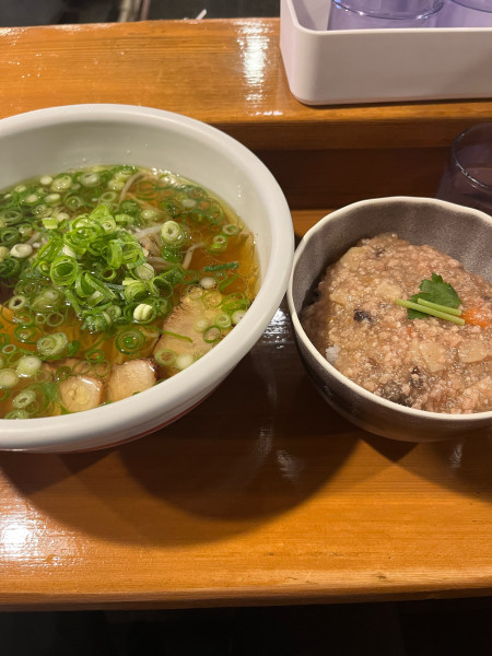 「ラーメンとランチご飯　880」@らーめん おが多 キスケBOX店の写真