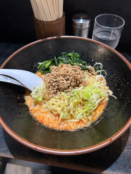 「冷やし坦々麺950円」@らーめん屋 豪快の写真