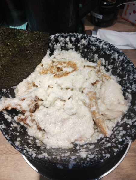 「濃厚油そば」@浅川商店の写真