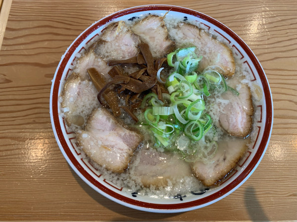 「肉そばこってり」@田中そば店 東海加木屋店の写真