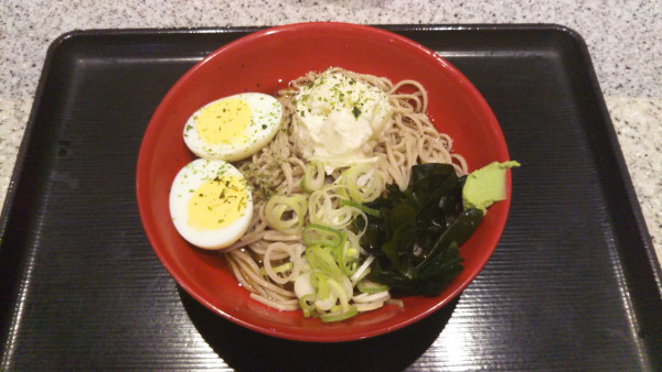 「【店舗限定】冷しポテサラそば」@名代 富士そば 高円寺店の写真