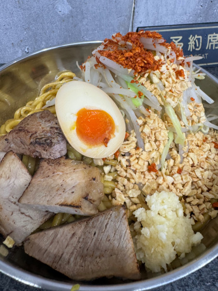 「兄貴のきまぐれ麺汁なし和風カレー改」@らーめん 汁なし 兄貴んちの写真