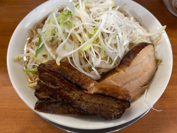 「こってり濃口ラーメン小＋豚1UP+生卵：950＋200＋10」@ラーメン金子の写真