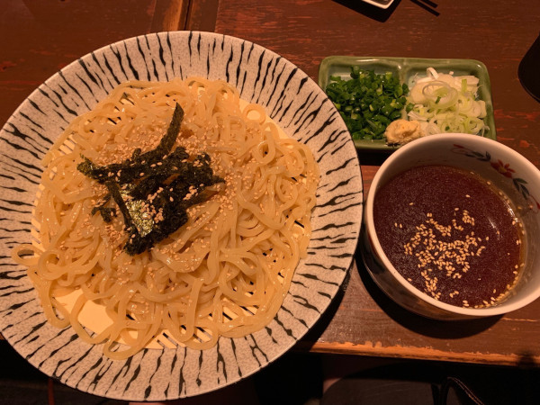「冷やしざるらーめん」@麺屋 龍丸の写真