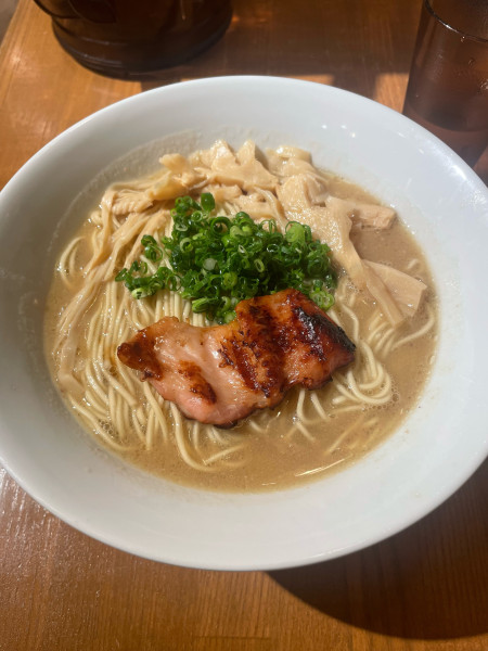 「らーめん ぽてり 大盛」@鶏ポタラーメン THANK お茶の水の写真