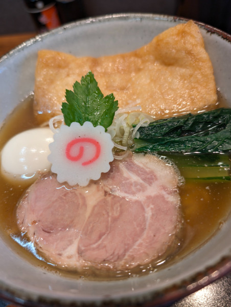 「味玉中華蕎麦」@中華蕎麦 きつねの写真