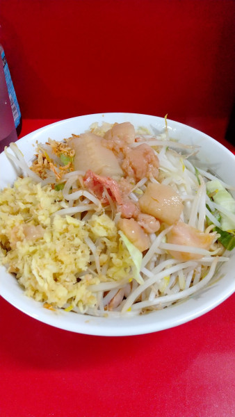 「汁なし」@ラーメン二郎 越谷店の写真