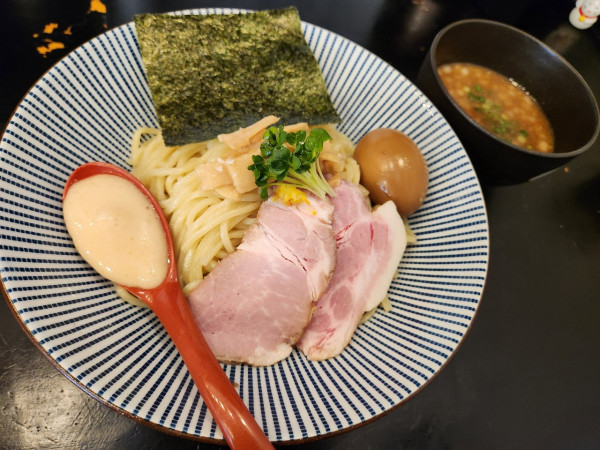 「味玉　梅と煮干つけ麺」@麺屋 ちょこざいの写真