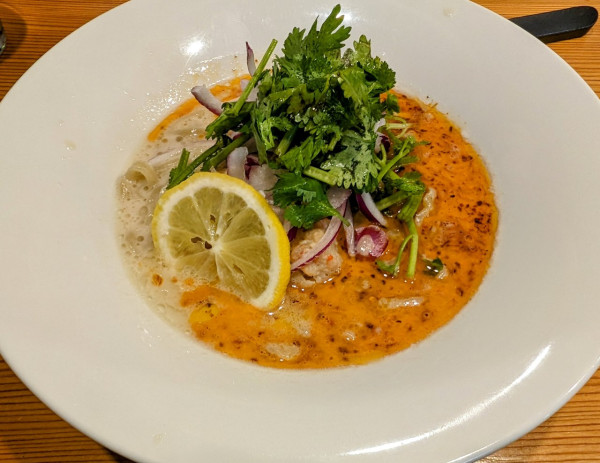 「トムヤムヌードル【限定】1500円」@らーめん かねかつの写真