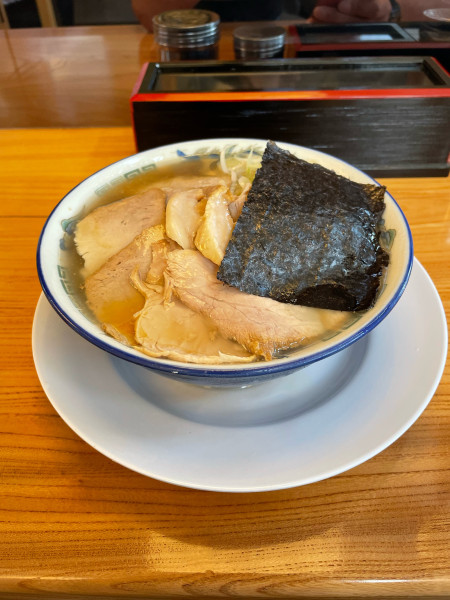 「中華そば小盛+チャーシュー」@ケンちゃんラーメン 新庄店の写真
