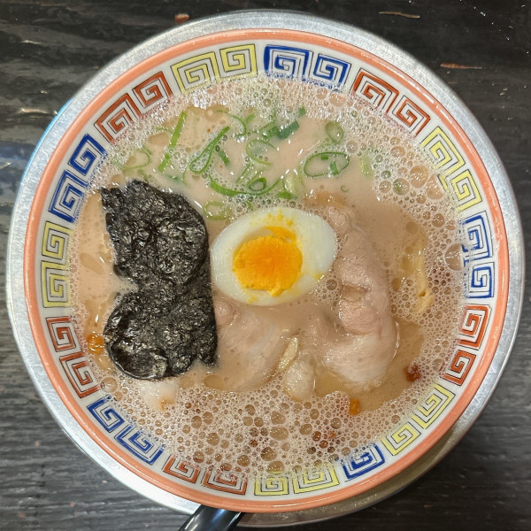 「昔ラーメン（弾丸ラーメン）」@大砲ラーメン 天神今泉店の写真