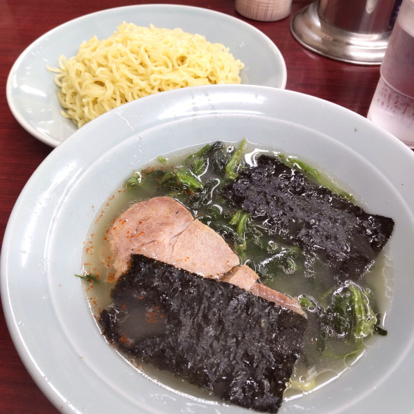 「つけ麺（￥650）＋ほうれん草（￥100）」@ラーメンビッグの写真