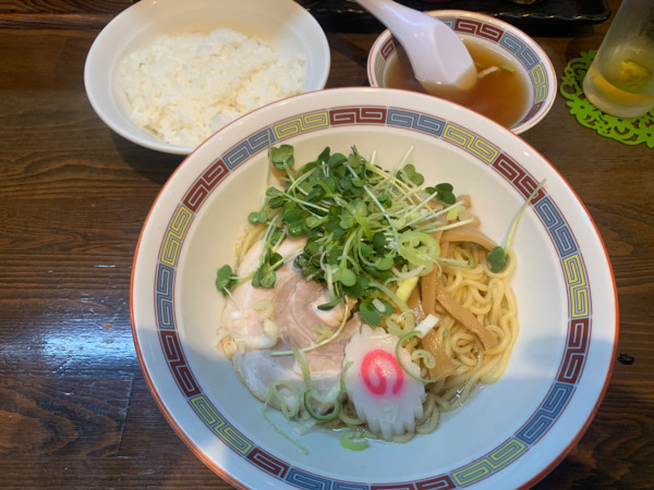 「油そばセット 850円」@宝華らぁめん 国分寺店の写真