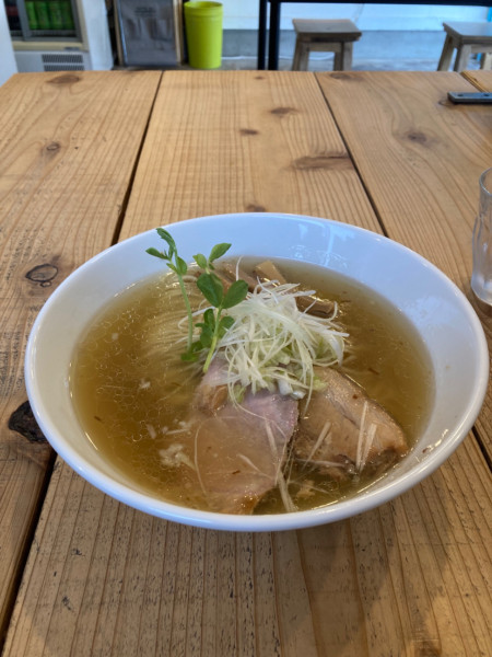 「潮ソバ 和え玉白 1280円」@The Noodles & Saloon Kiriyaの写真