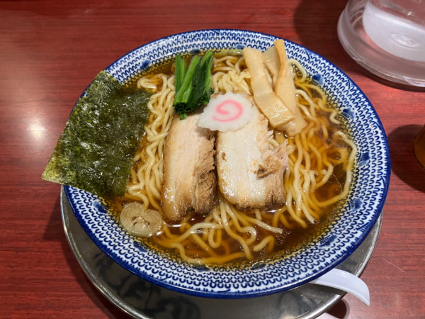 「らーめん中盛り」@ちゃーしゅうや武蔵 長岡駅店の写真