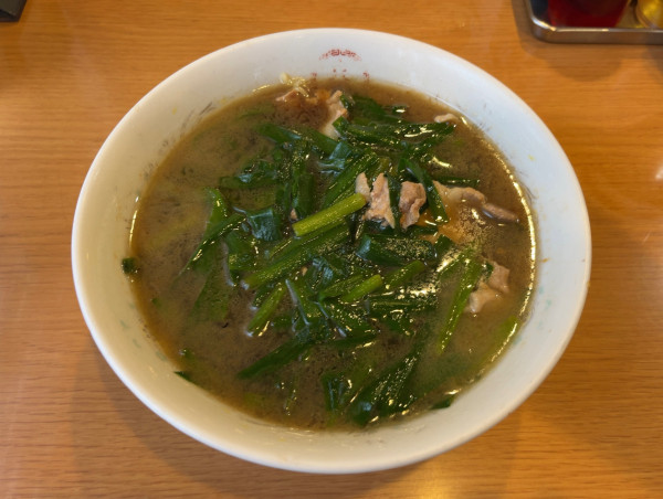 「にらそば」@中華料理 十八番 八丁堀店の写真