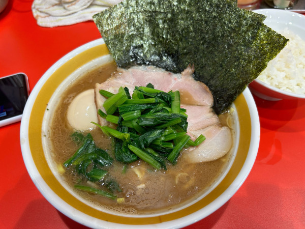 「ラーメン950円」@横浜家系ラーメン 武虎家 西小山本店の写真