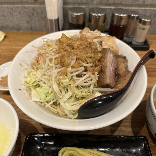 「汁なし二郎系」@麺処 青野の写真