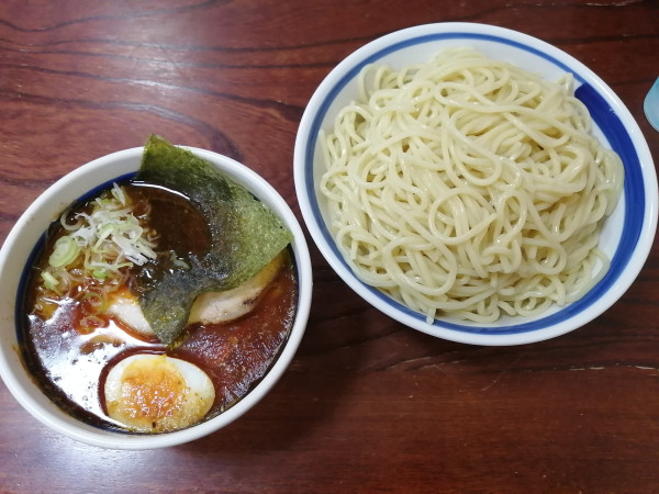 「辛味チャーシューつけ麺(500g)」@各務原 大勝軒の写真