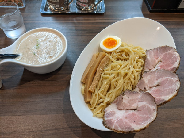 「うるとら塩つけ麺（中）」@あいつのラーメン かたぐるま 本店の写真