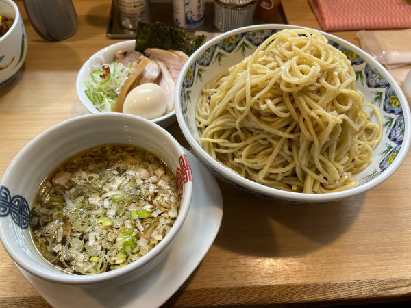 「特製豚鴨つけそば」@中華そば 多賀野の写真