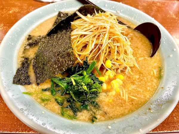 「ネギ味噌ラーメン（950円）」@ラーメンショップ 大木店の写真