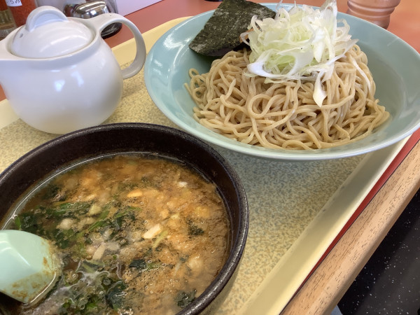 「和節醤油とんこつつけ麺　980円」@ラーメン山岡家 笛吹店の写真
