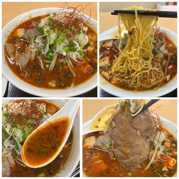 「前沢牛麻婆ラーメン1500円」@東北自動車道 前沢SA 下り線 スナックコーナーの写真