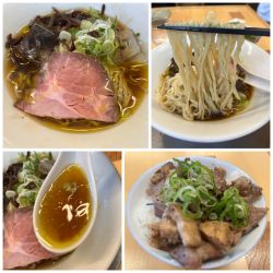 【限定】冷たい中華そば 800円焼豚ご飯250円