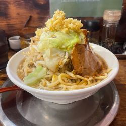 ヤス二郎大　生姜無料トッピング