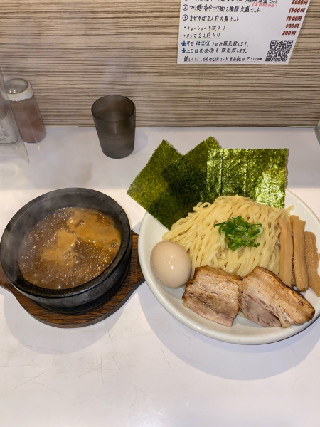 「香辛つけ麺全部入り大盛¥1,130円」@ぶっと麺 しゃにむにの写真