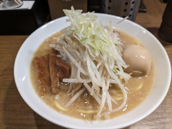 「味玉味噌ラーメン1000円」@味噌麺処 田坂屋の写真