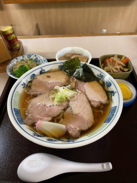 「チャーシューメン　700円」@しみずやの写真