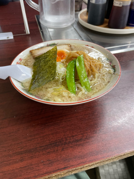 「あごダシラーメン小」@中華そば 太平楽 六丁の目店の写真