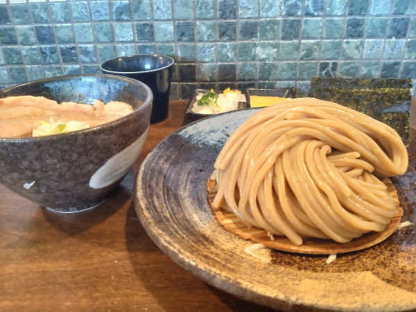 「汁並つけ麺中盛」@麺屋みつば＋クローバーの写真