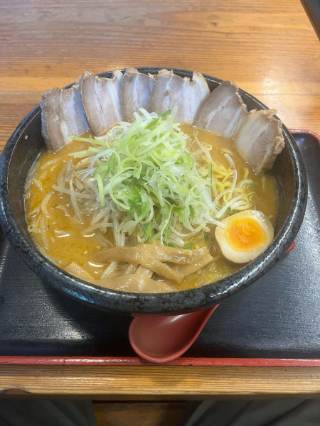 「もっけい味噌大盛り(1010円)＋名物チャーシューどっかん盛り(」@麺場 もっけいの写真