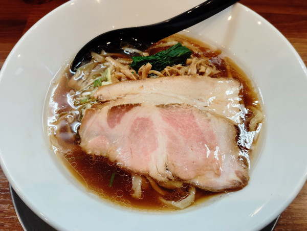 「醤油らーめん」@純手打ち だるまの写真