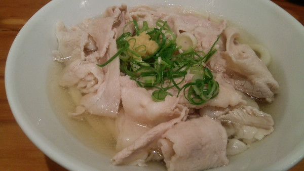 「肉かけ 冷 700円」@甚三 新橋店の写真